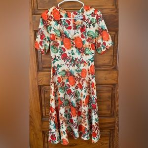 Hell bunny vixen Harvest dress xs
